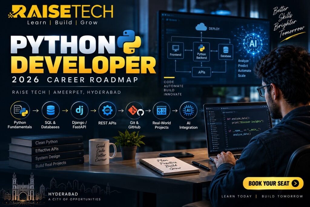 Python Developer Roadmap in Hyderabad