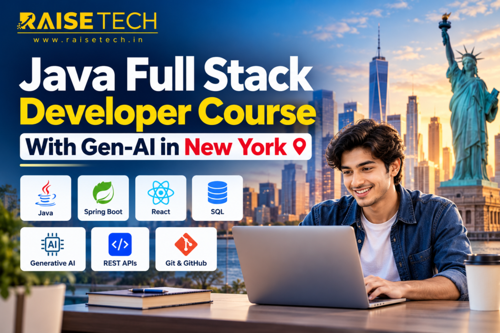 Java Full Stack Developer Course With Gen-AI in New York