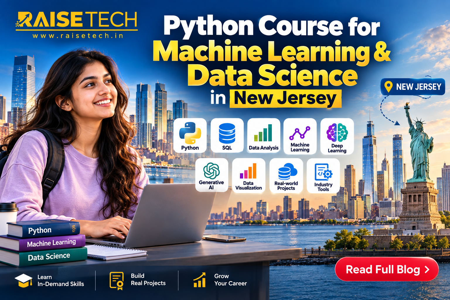 Python Course for Machine Learning & Data Science in New Jersey