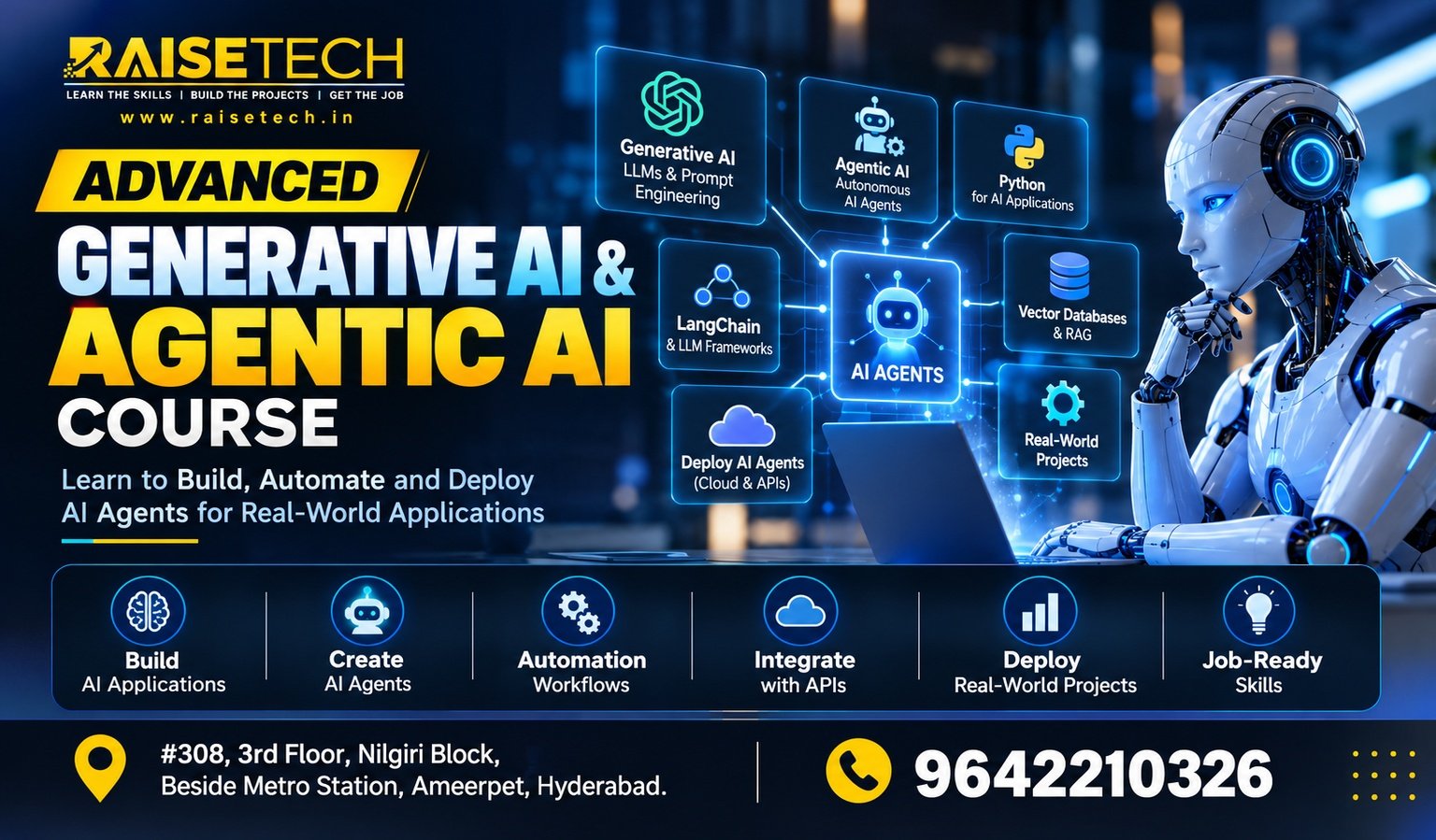 Advanced Generative AI & Agentic AI Training in Hyderabad